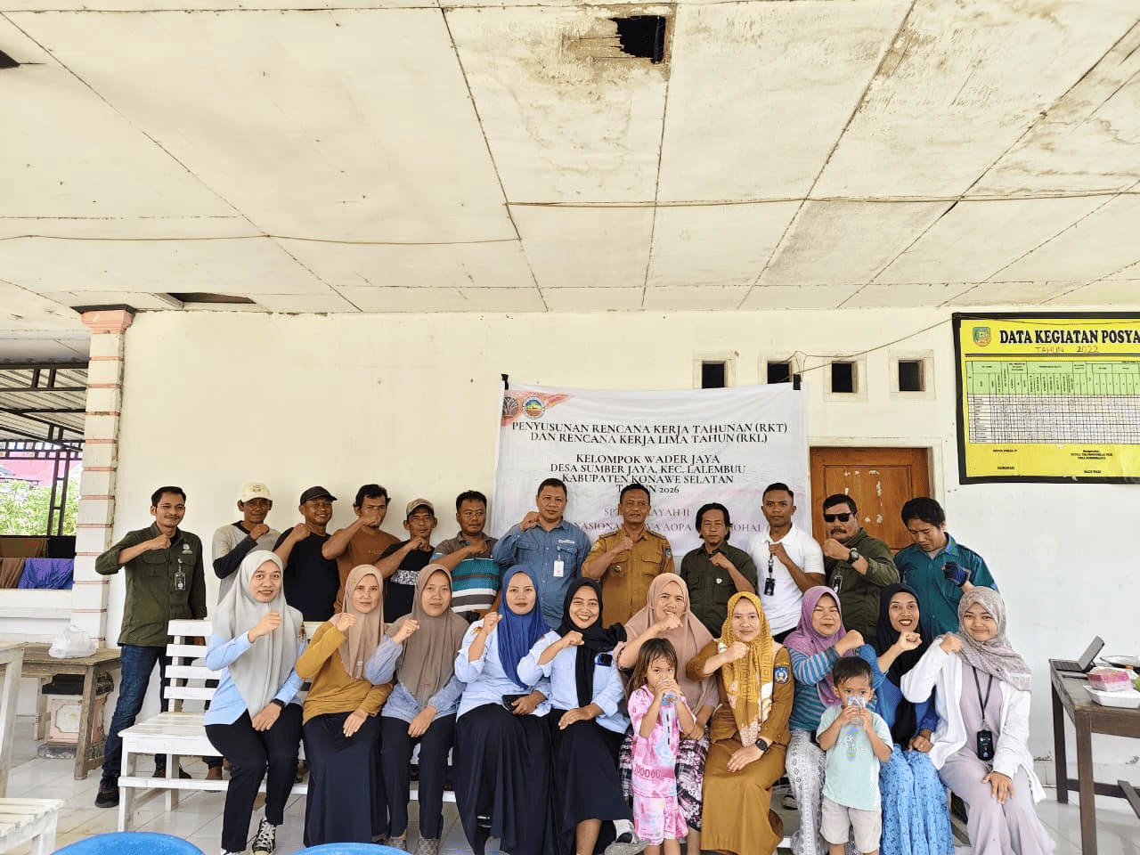 Dokumentasi kegiatan Kelompok Masyarakat Binaan