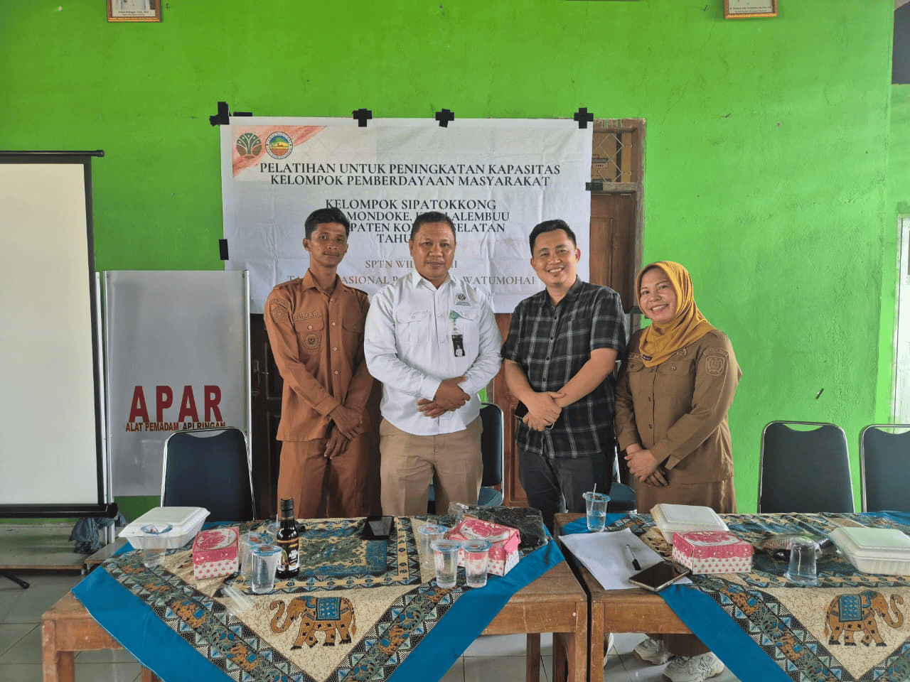 Dokumentasi kegiatan Kelompok Masyarakat Binaan